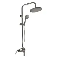 RAV SLEZÁK Nil sprchový systém kartáčovaná metal grey nl182.5/5-43mgk NL182.55-43MGK