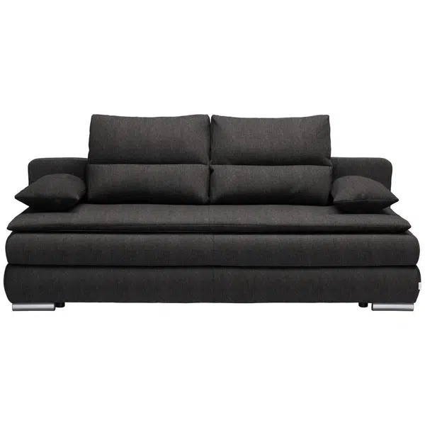 Livetastic ROZKLÁDACÍ POHOVKA, textil, tmavě šedá