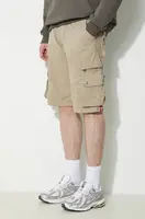 Bavlněné šortky Alpha Industries béžová barva, 136250