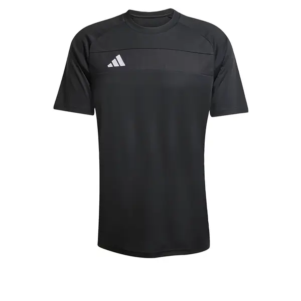 ADIDAS PERFORMANCE Funkčné tričko 'Tiro 25 Essentials'  čierna / biela