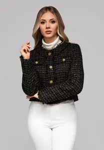 Edoti Women's jacket with wool and sequins OW-BLZB-0101 v1