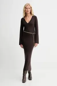 Šaty s příměsí vlny MICHAEL Michael Kors