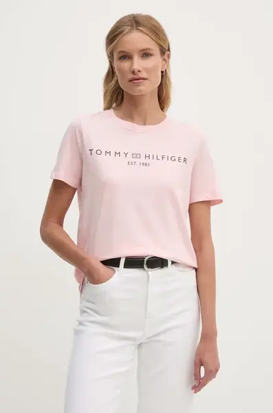 Bavlněné tričko Tommy Hilfiger