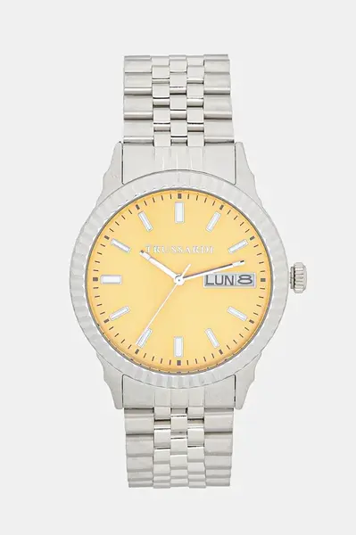 Hodinky Trussardi T-BENT stříbrná barva, R2453141013