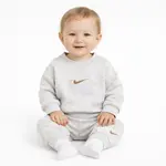 Nike baby essential fleece crew set 9m