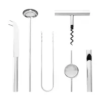 Barmanský set Stelton Original 6-pack šedá barva
