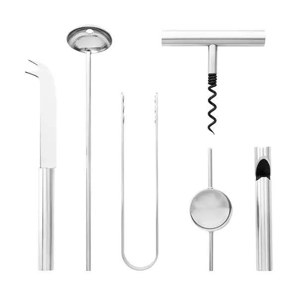 Barmanský set Stelton Original 6-pack šedá barva