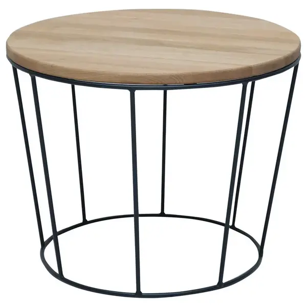 Boxxx ODKLÁDACÍ STOLEK, divoký dub, černá, divoký dub