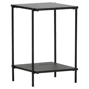 Landscape ODKLÁDACÍ STOLEK, dub, černá