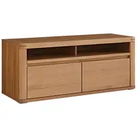 Voleo NÍZKÁ KOMODA, jádrový buk, jádrový buk, 134/57/50 cm