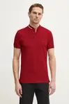 Polo tričko Tommy Hilfiger červená barva