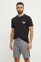 Bavlněné plážové tričko Emporio Armani Underwear
