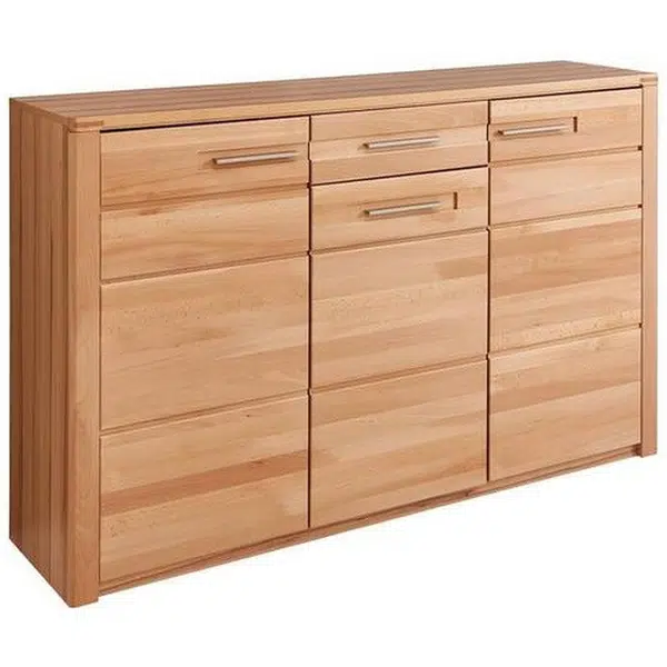 Linea Natura BOTNÍK, barvy buku, jádrový buk, 160/100/40 cm