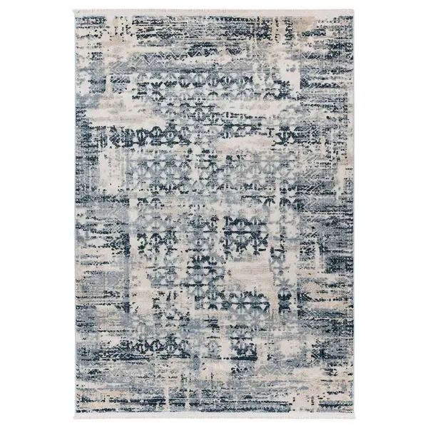 VINTAGE KOBEREC, 160/230 cm, modrá