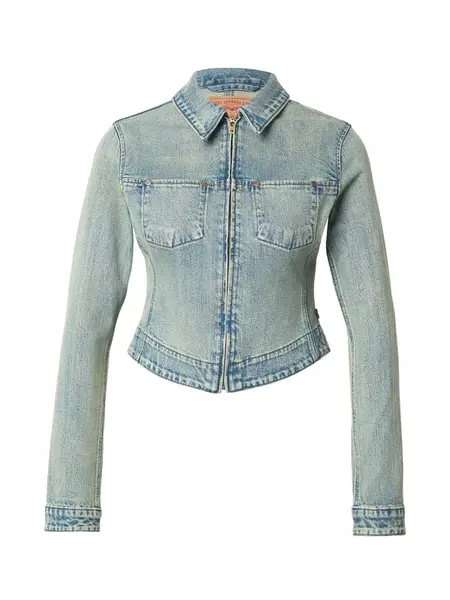 LEVI'S ® Prechodná bunda 'Y2K Stretch Fitted Trucker Jacket'  svetlomodrá