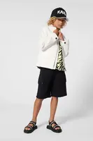 Dětské bavlněné tričko Karl Lagerfeld