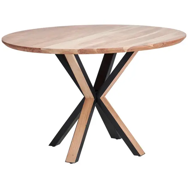 Livetastic JÍDELNÍ STŮL, akácie, barvy akácie, 120/120/76 cm