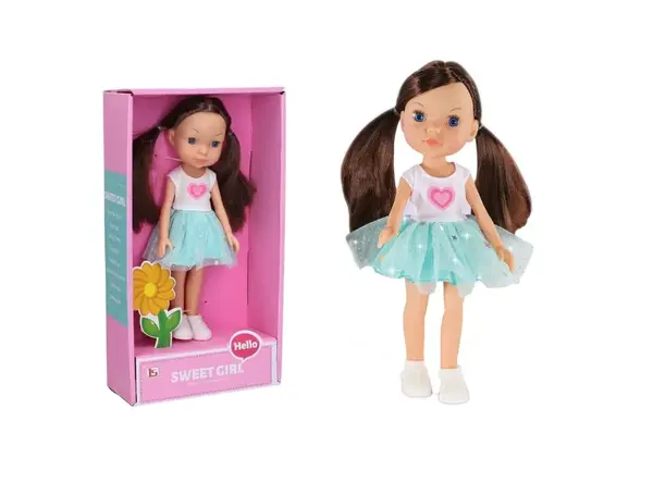 Bábika brunetka 25cm