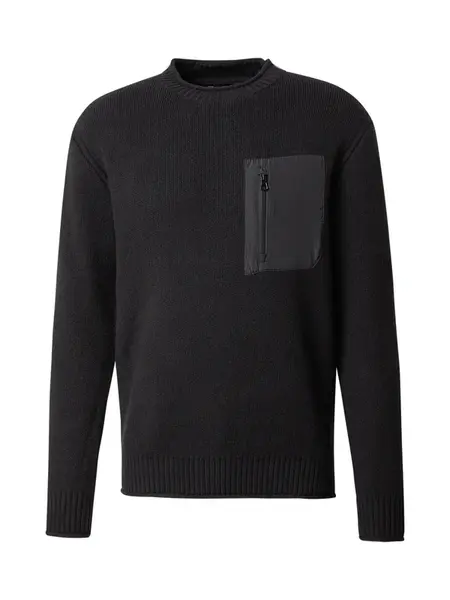 Key Largo Sveter 'Floor'  čierna