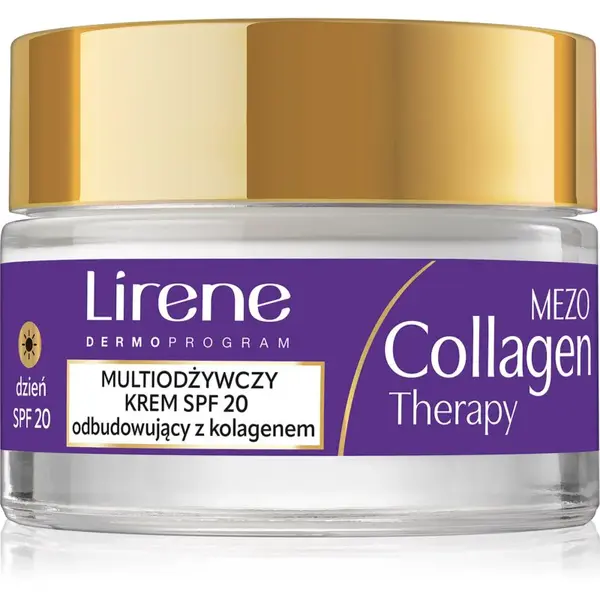 Lirene Mezo Collagen Therapy vyživujúci denný krém pre zrelú pleť SPF 20 50 ml