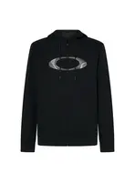 Oakley pánská mikina New Ellipse Zip Blackout | Černá | Velikost S
