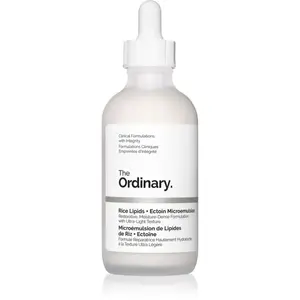 The Ordinary Rice Lipids + Ectoin Microemulsion lehká hydratační emulze pro zklidnění pleti 120 ml