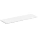 Xora NÁSTĚNNÁ POLICE, vysoce lesklá bílá, 60/1,8/18 cm