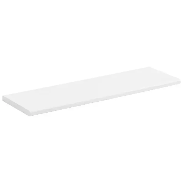 Xora NÁSTĚNNÁ POLICE, vysoce lesklá bílá, 60/1,8/18 cm