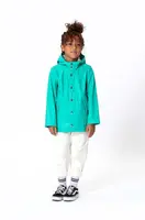 Dětská nepromokavá bunda Gosoaky ELEPHANT MAN tyrkysová barva