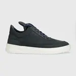 Semišové tenisky Filling Pieces Low Top Ripple Nubuck tmavomodrá barva, 25122842001