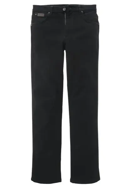 WRANGLER Džínsy 'TEXAS'  čierna