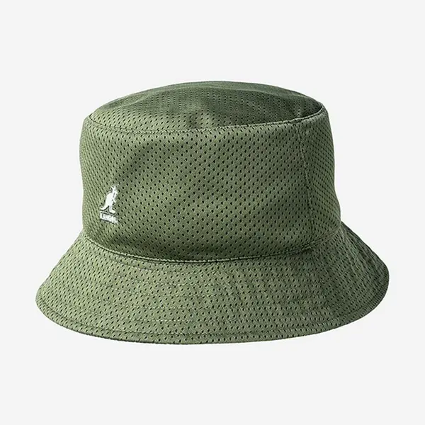Klobouk Kangol zelená barva, K5332.OLIVE-OLIVE