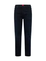 HUGO Džínsy  tmavomodrá / červená