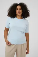 KAFFE CURVE Sveter 'KClizzy'  nebesky modrá