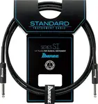 Ibanez Instrument Cable 1,52m Black 2 Straight Plugs