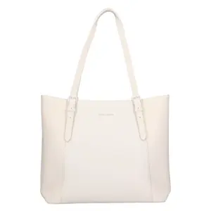 Elegantní dámská kabelka David Jones Oxford - krémová