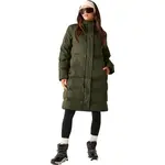 Dare2b WANDER Dámský zimní kabát, tmavě zelená, velikost