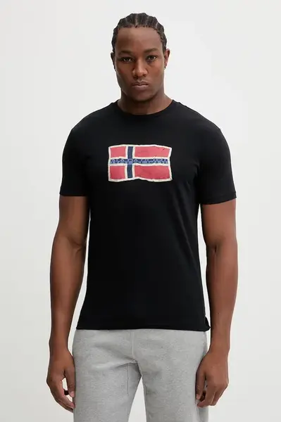 Bavlněné tričko Napapijri MAHSA