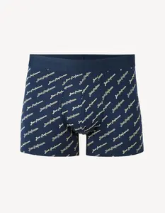 Tmavomodré pánske boxerky Celio Jibobest