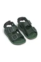 Dětské sandály Liewood Anni Sandals zelená barva