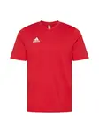 ADIDAS PERFORMANCE Funkčné tričko 'Entrada 22'  červená / biela