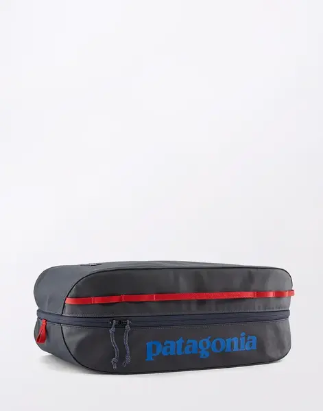 Patagonia Black Hole Cube 14L Smolder Blue w/Amanita Red