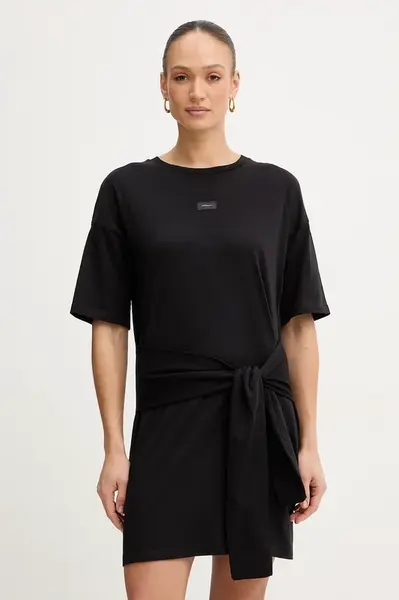 Bavlněné šaty Armani Exchange