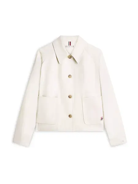 TOMMY HILFIGER Prechodná bunda  krémová