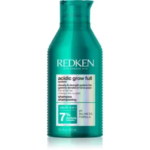 Redken Acidic Grow Full System Shampoo šampón pre oslabené a poškodené vlasy pre obnovenie hustoty vlasov 300 ml