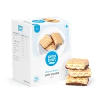 KetoDiet Proteinové oplatky - příchuť vanilka (7 porcí)