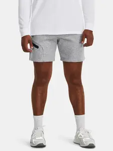Under Armour Kraťasy UA Unstoppable Flc Shorts-GRY - Pánské