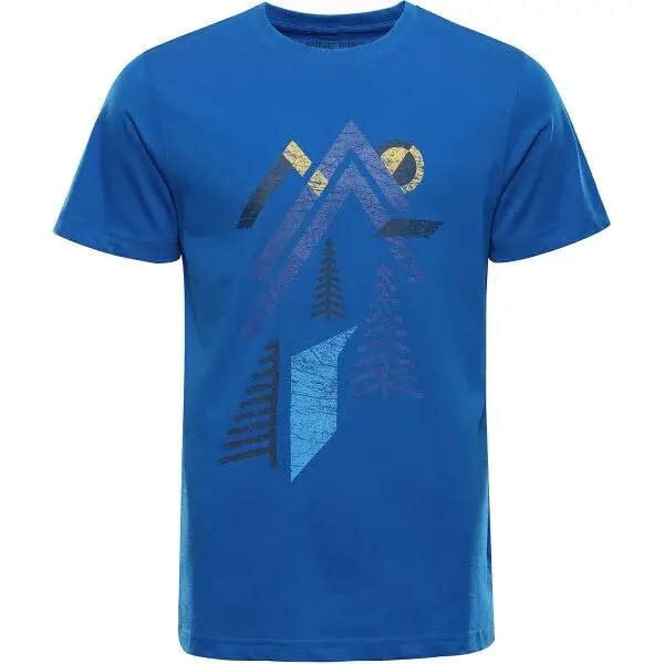 ALPINE PRO NESAD Pánské triko, modrá, velikost
