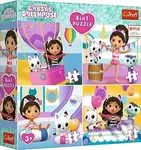Trefl Puzzle 4v1 – Gabby's Dollhouse