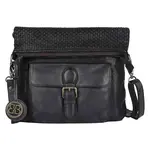 Dámská kožená crossbody kabelka Bellicci Inge - černá